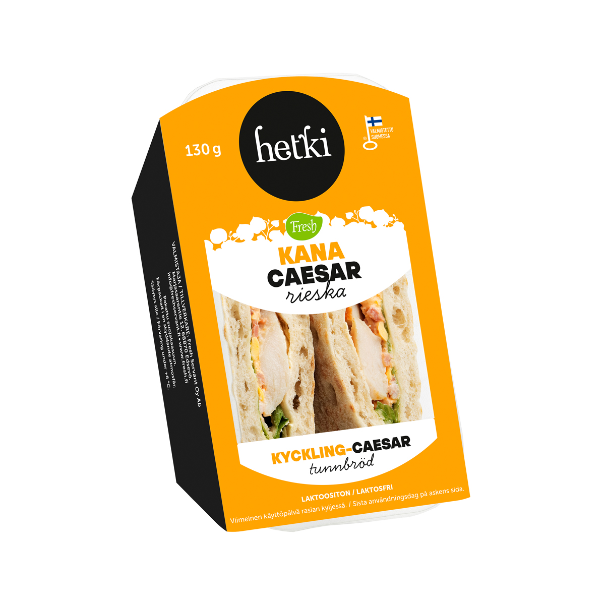 Hetki Rieska Kana-caesar 130g - Hetkessä