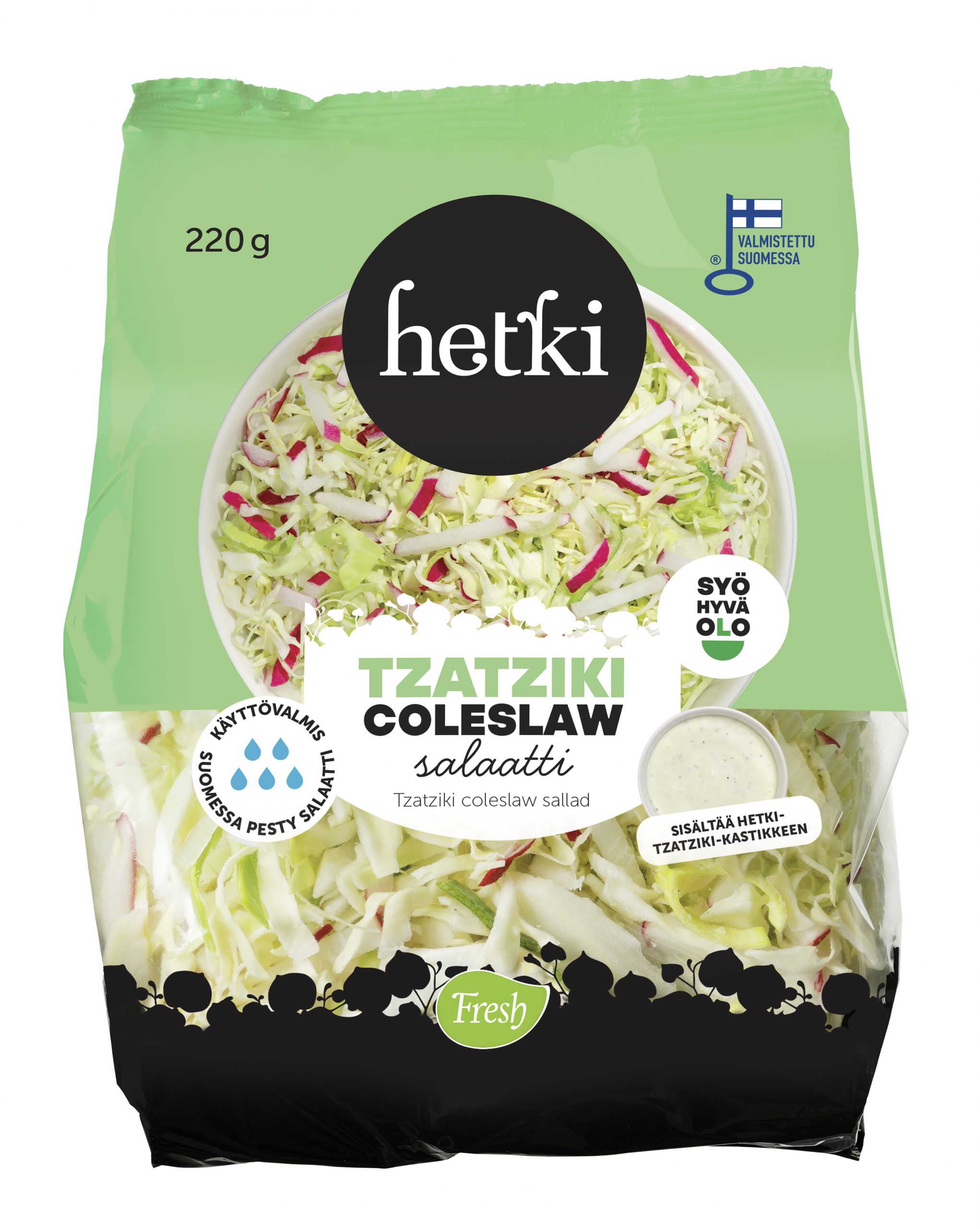 Hetki Tzatziki Coleslaw 220g - Hetkessä