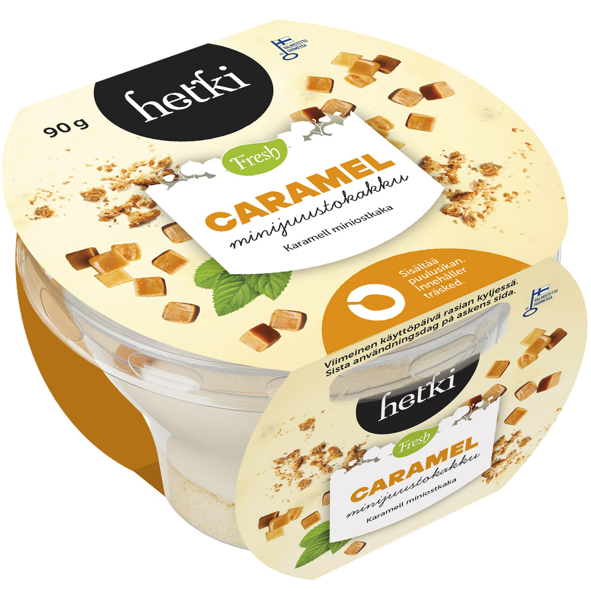 Hetki Caramel minijuustokakku 90 g - Hetkessä