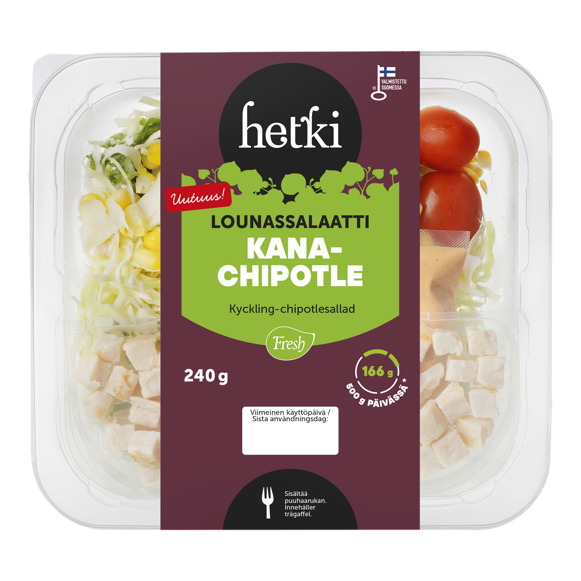 Hetki Kana-chipotlesalaatti 240 g - Hetkessä