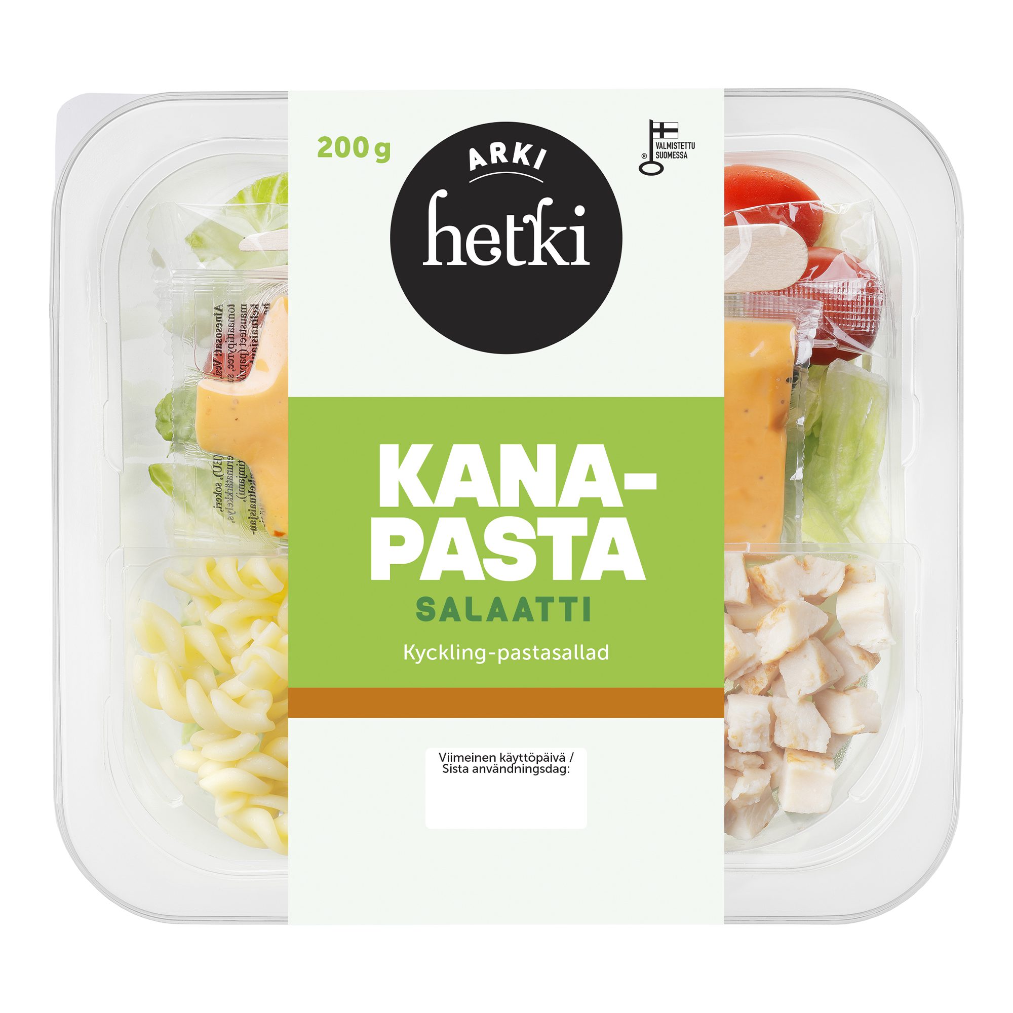 Hetki Arki Kana pastasalaatti 200 G Hetkess Hetki Arki Kana pastasalaatti 200 G Hetkess